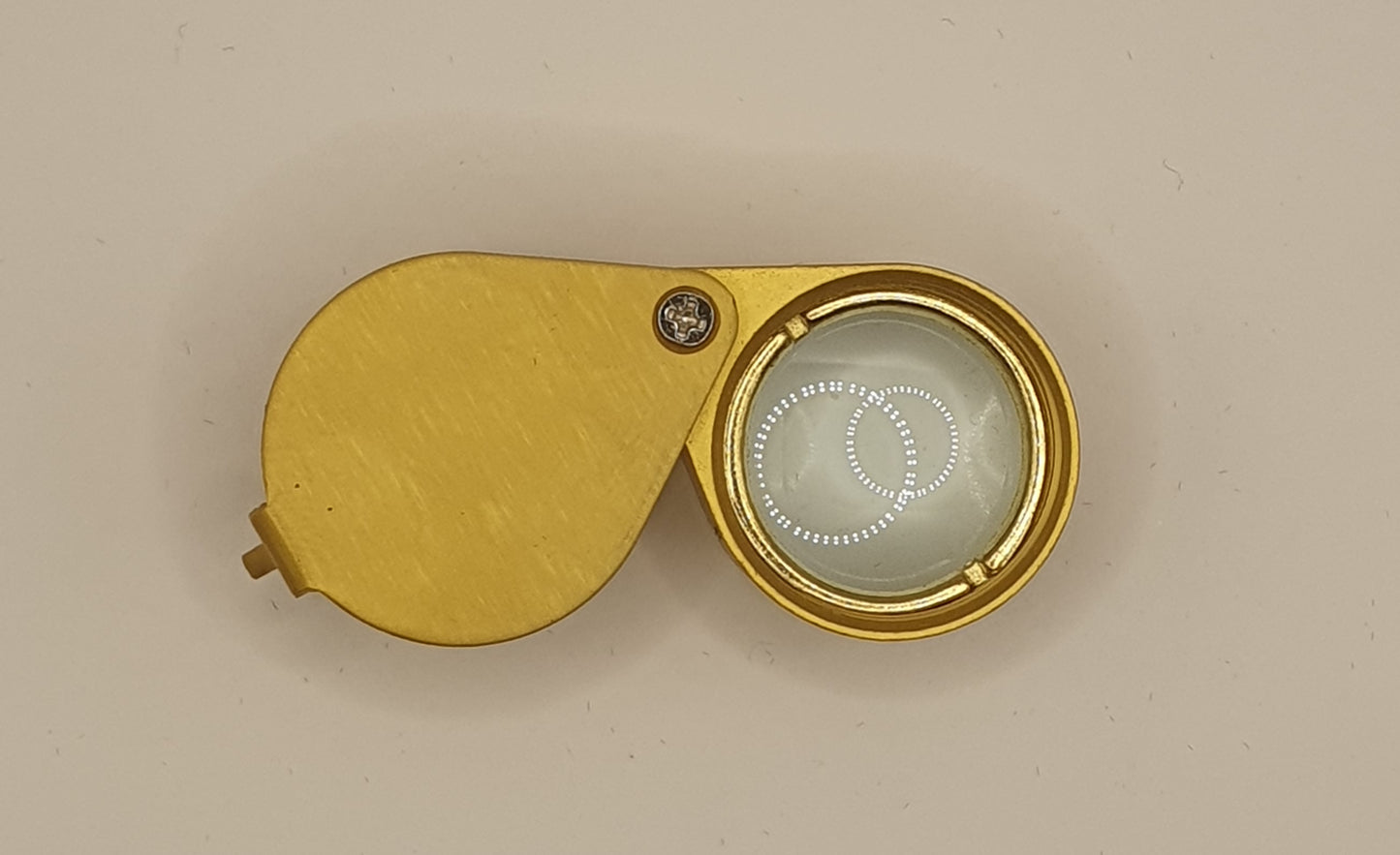 Jeweller's Loupe Gold Coloured - 30x Magnification