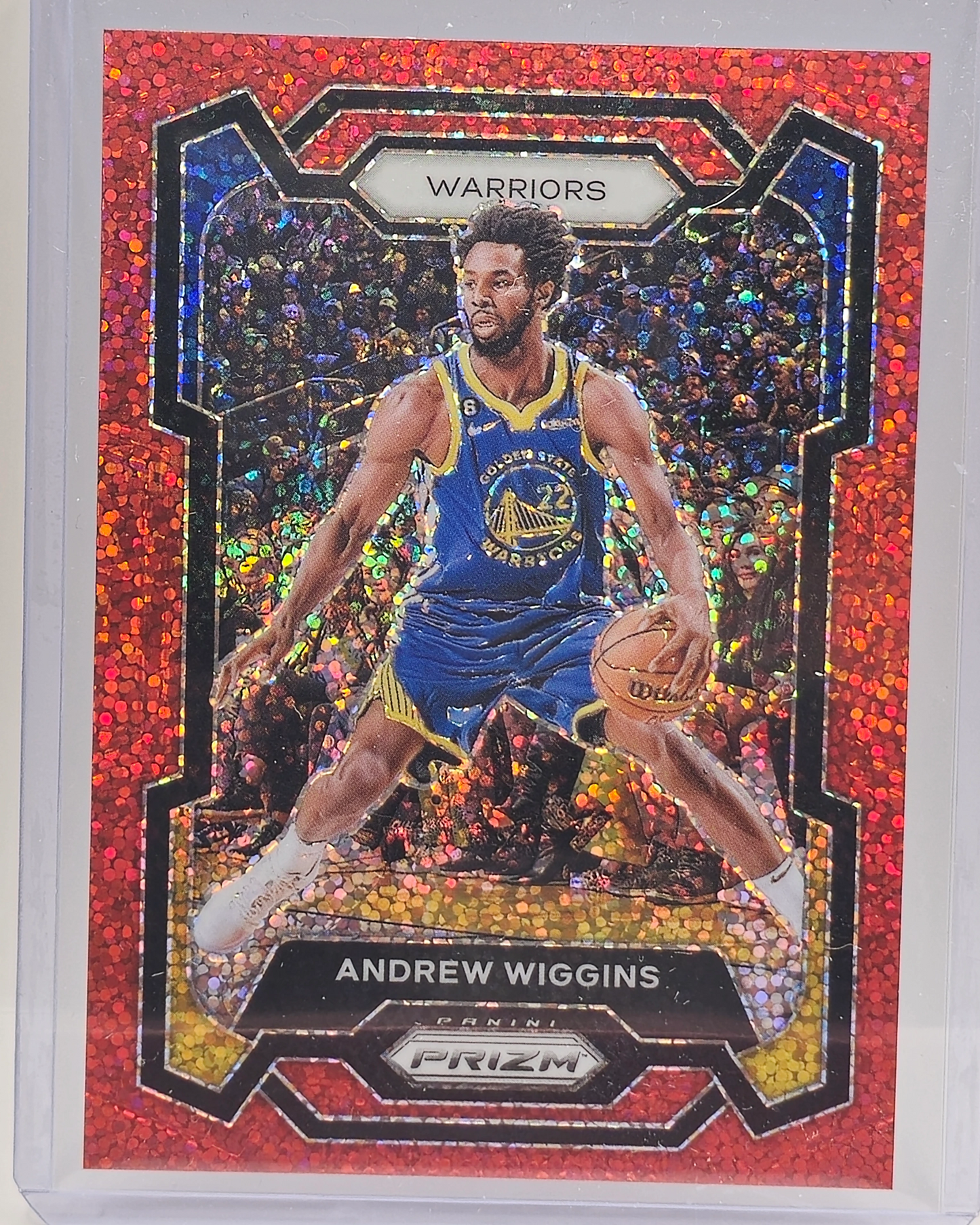 2023-2024 Prizm Red Sparkle - Andrew Wiggins