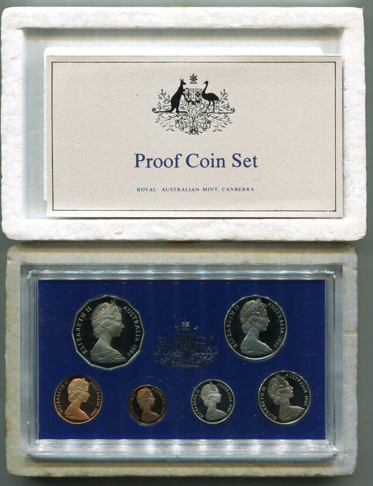 1980 Royal Australian Mint Proof Set