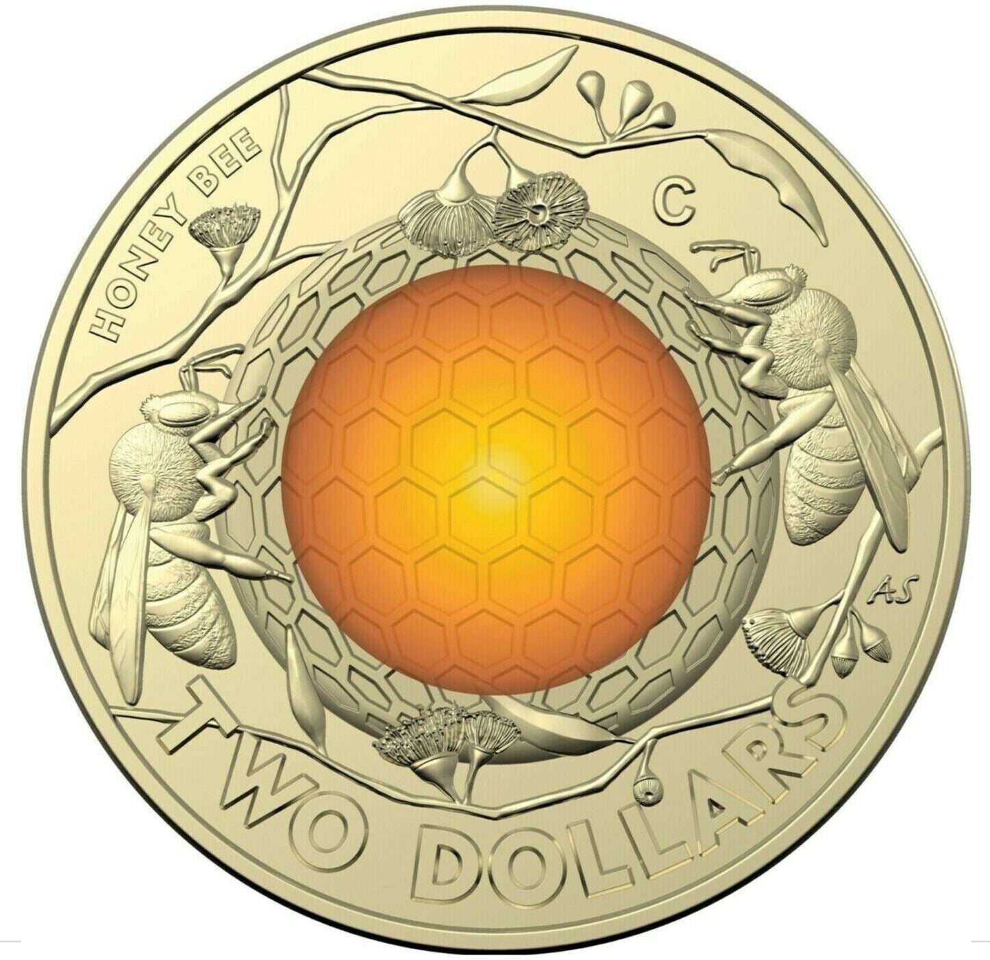 2022 $2 HoneyBee Carded Coin