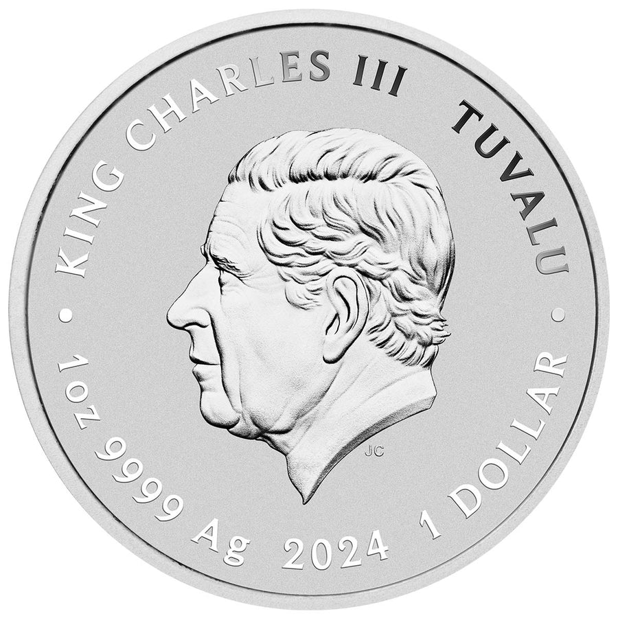 2024 $1 Ninja Turtles 1oz Silver Proof Coin