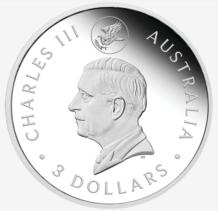 2024 Australian Wedge Tailed Eagle 3oz Silver Proof Coin