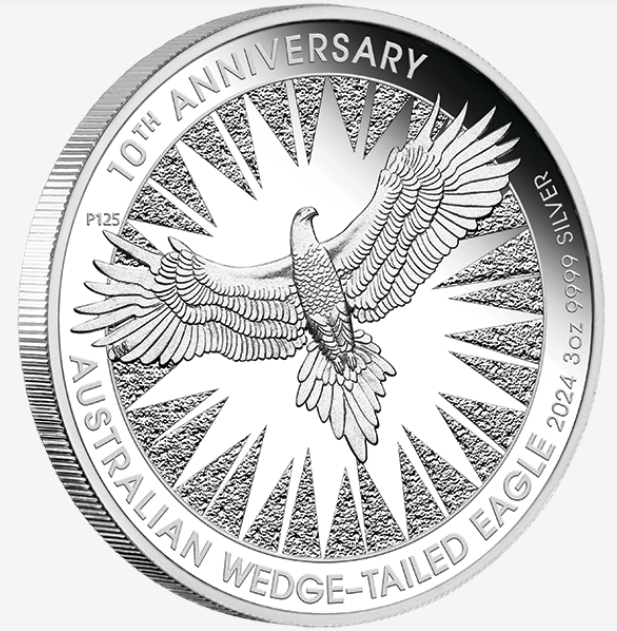 2024 Australian Wedge Tailed Eagle 3oz Silver Proof Coin