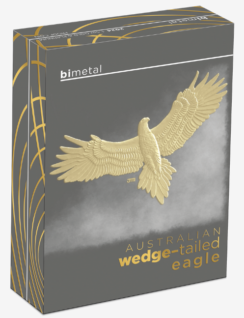 2024 Wedge Tailed Eagle 1.5oz Platinum And Gold Proof Coin