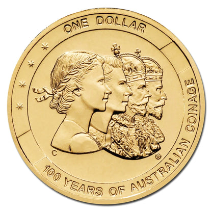 2010 Mint Set - 100 Years Of Coinage Carded Coin Set