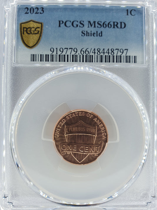 2023 1c Shield - MS66RD