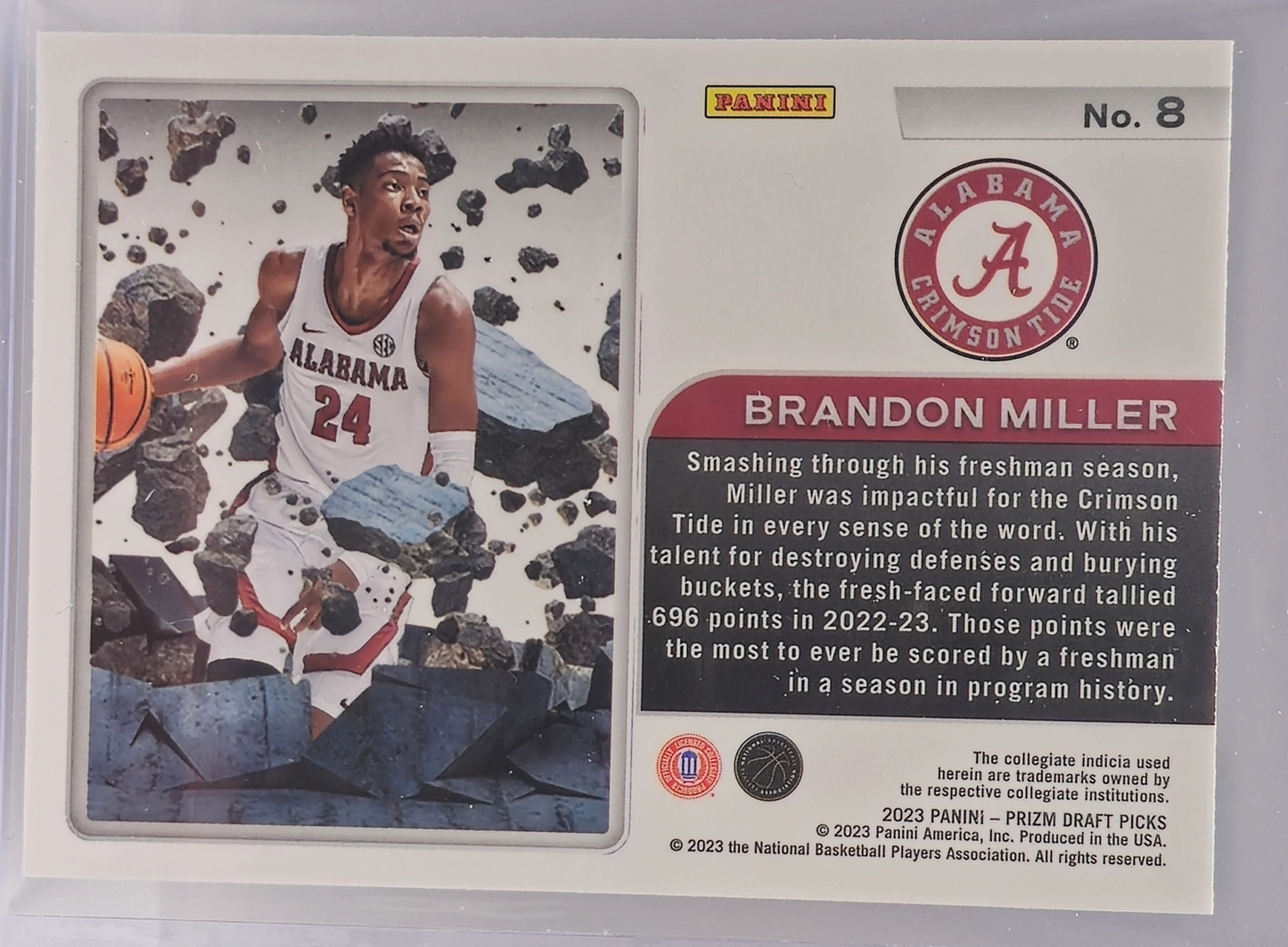 2023-2024 Prizm Prizm Break - Brandon Miller