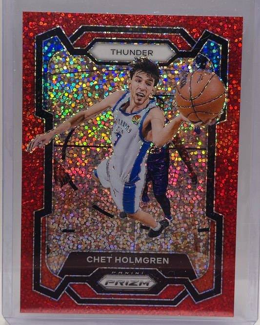 2023-2024 Prizm Red Sparkle - Chet Holmgren