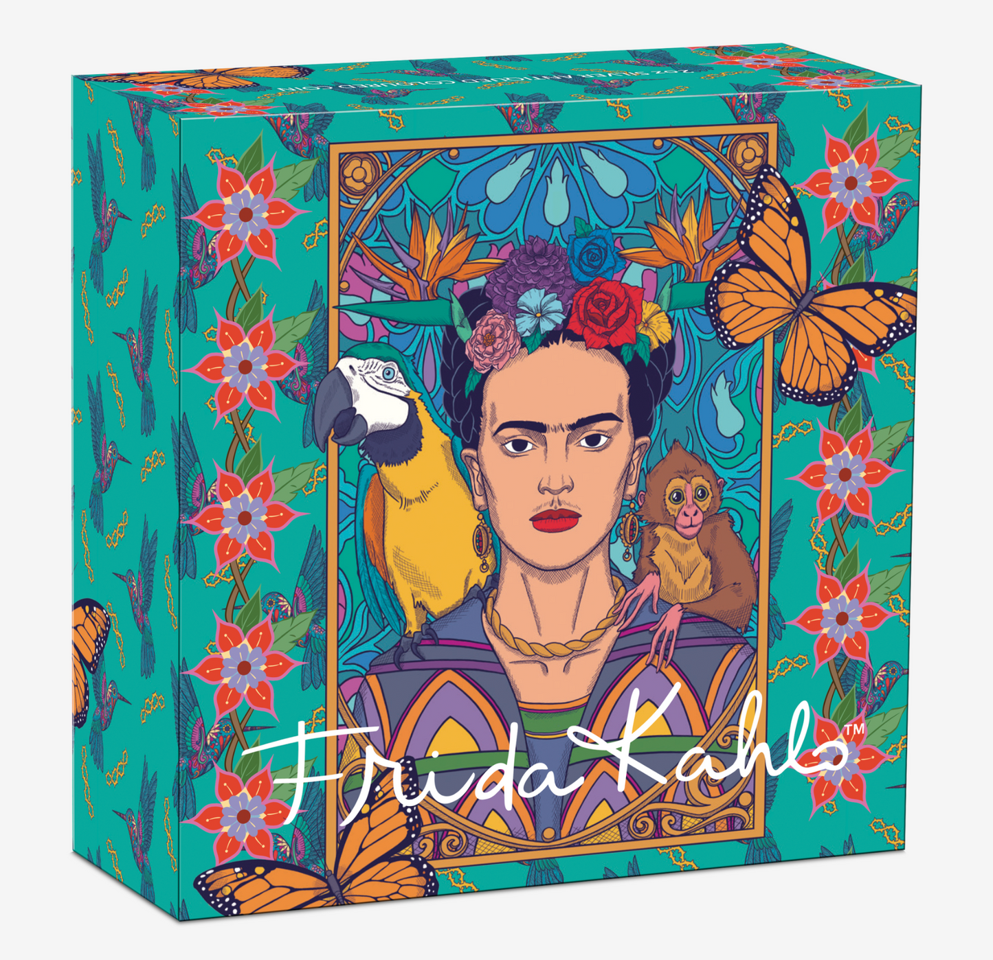 2024 Frida Kahlo 2oz Silver Antiqued Coin