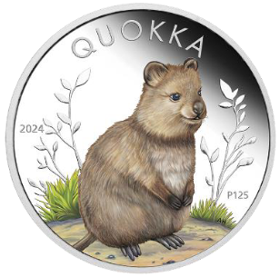 2024 Australian Quokka 1oz Silver Proof Coin