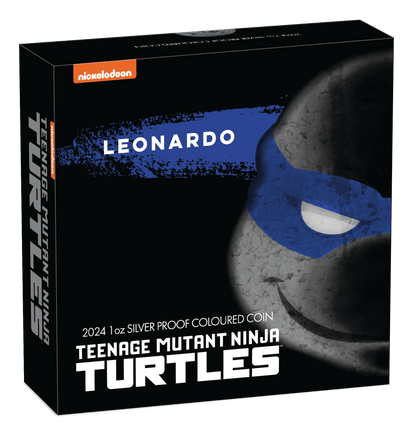 2024 TMNT 1oz Silver Proof Coin - Leonardo