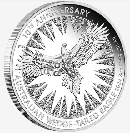 2024 Australian Wedge Tailed Eagle 3oz Silver Proof Coin